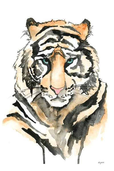 Tiger Canvas Art Print by Kelsey McNatt iCanvas