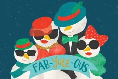 Fabulous Christmas Canvas Art by Kristina Hultkrantz iCanvas