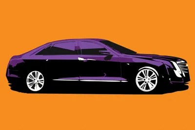 Car Canvas Wall Art by Kateryna Bortsova iCanvas