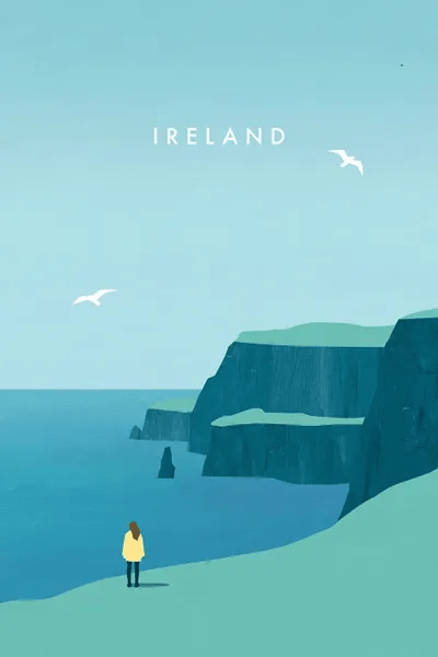 Ireland Canvas Wall Art by Katinka Reinke iCanvas