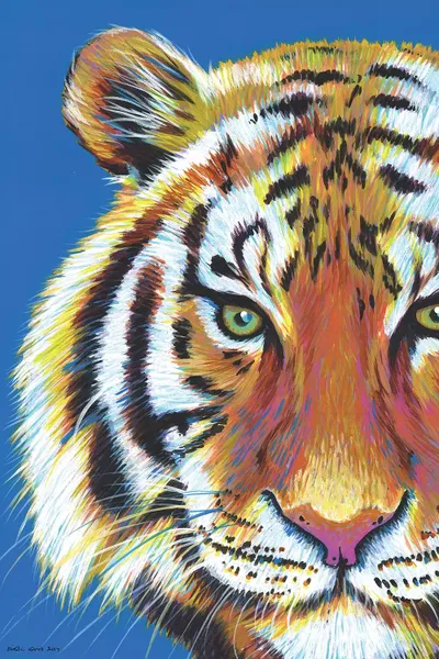 Tiger Tiger Canvas Art Print by Kirstin Wood iCanvas