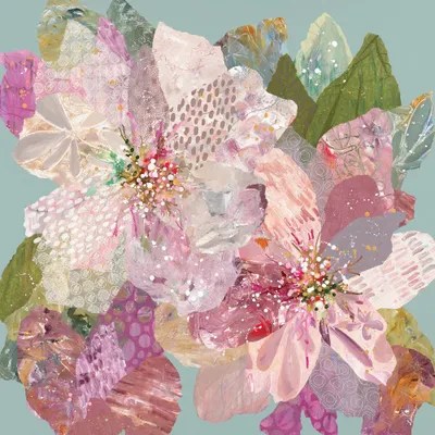 Dream In Duck Egg Blue Canvas Print by Leanne Daquino iCanvas