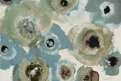 Blue Floral Canvas Art by Lanie Loreth iCanvas