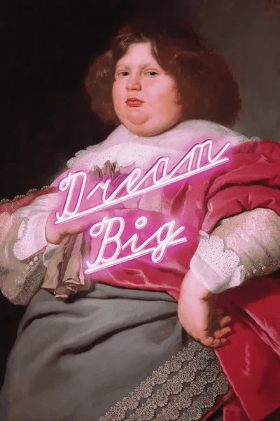 Dream Big Canvas Wall Art by Jonas Loose iCanvas