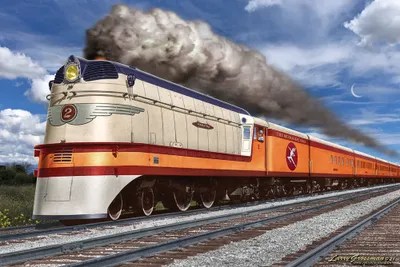 1936 Hiawatha Canvas Art by Larry Grossman iCanvas