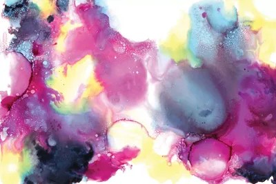 Magenta Galaxy Canvas Art Print by LouLouArtStudio iCanvas