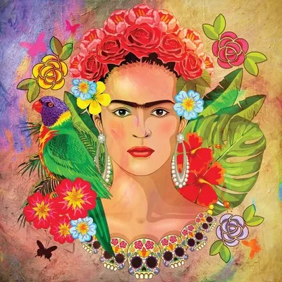Frida Kahlo 3 Canvas Wall Art by Mark Ashkenazi iCanvas