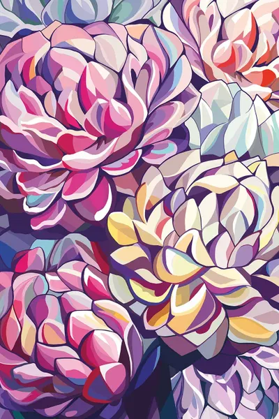 Peonies Canvas Art Print by Margo Ku iCanvas