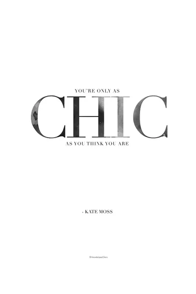 Only As Chic Art Print by Mercedes Lopez Charro iCanvas