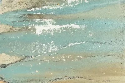 Shoreline Abstract Canvas Wall Art by Megan Morris iCanvas