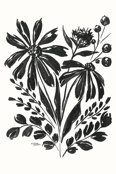 Daisy Garden II Art Print by Michele Norman iCanvas