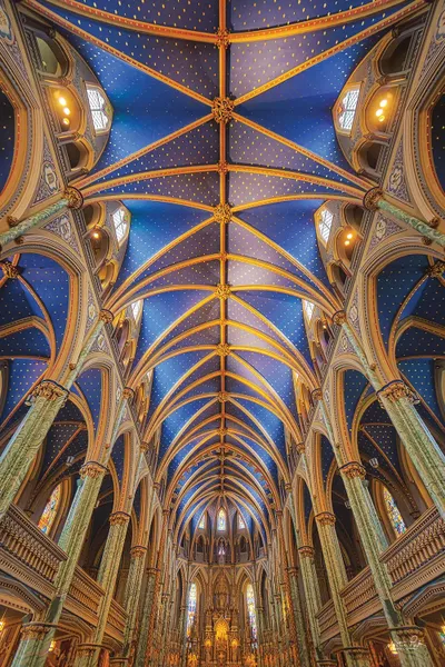 NotreDame Cathedral Basilica Canvas Art Print by Martin Podt iCanvas