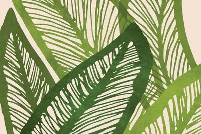 Green Tropics Art Print by Modern Tropical iCanvas