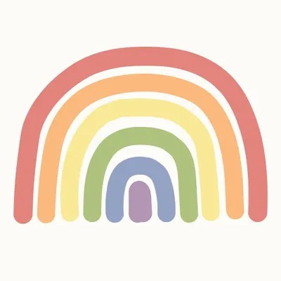 Rainbow Canvas Wall Art by Nicole Basque iCanvas