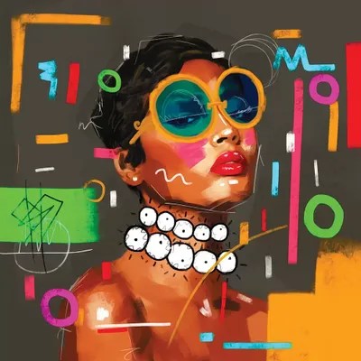 Modern Classic Canvas Art by NUWARHOL™ iCanvas