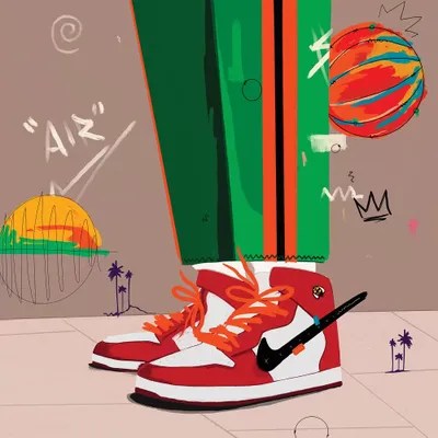 Virgil Street II Canvas Print by NUWARHOL™ iCanvas