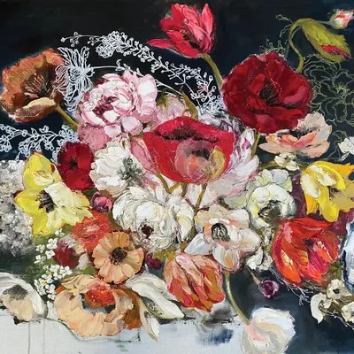 Dancing In The Night Art Print by Oksana Petrova iCanvas