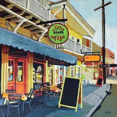 Magazine Street Art Print by Melinda Patrick iCanvas