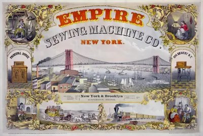 Empire Sewing Machine Co. Art Print by Print Collection iCanvas