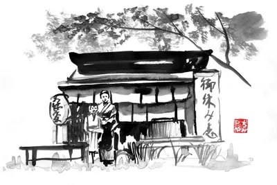 The Little Shop Canvas Wall Art by Péchane iCanvas