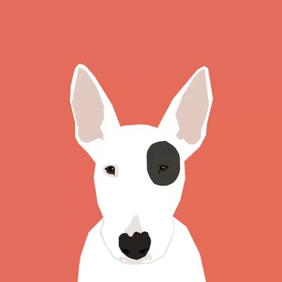 Bull Terrier Canvas Wall Art by Pet Friendly iCanvas