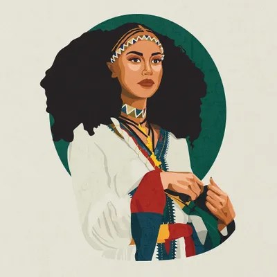 Cultures Celebration Ethiopian Canvas Artwork Phung Banh iCanvas