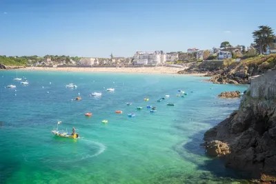 Saint Lunaire In Brittany Canvas Print by Philippe Manguin iCanvas