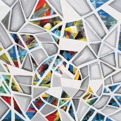 Mosaic Canvas Artwork by Piero Manrique iCanvas