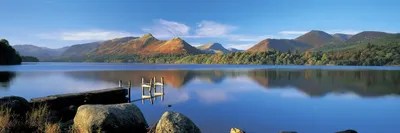 Mountain Reflections, Derwentwater, Lake District Na Canvas Wall Art