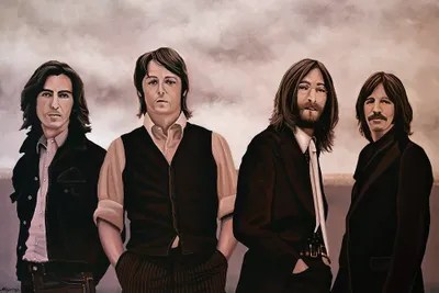 The Beatles Canvas Print by Paul Meijering iCanvas