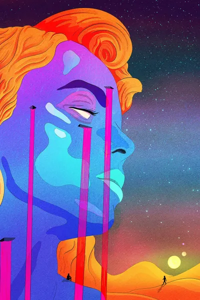 Waterfalls Canvas Wall Art by Patrick Quirke iCanvas