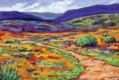 New Mexico Landscape Canvas Wall Art by Patty Baker iCanvas