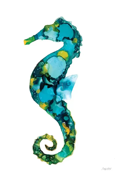 Seahorse Art Print by Patti Mann iCanvas