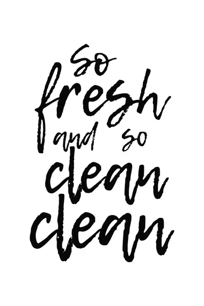 So Fresh And So Clean Clean Canvas Wall Art by Pixy Paper iCanvas