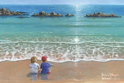 You And Me Canvas Artwork by Richard Harpum iCanvas