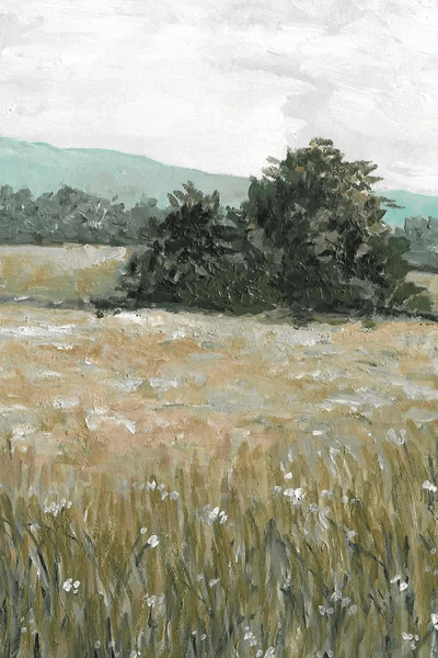 Meadow Landscape Art Print by Romana Khomyn iCanvas