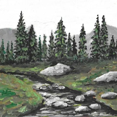 Great Smoky Mountains Canvas Art by Romana Khomyn iCanvas