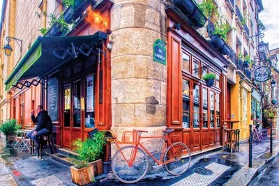 Rue Chanoinesse Paris Art Print by Rose Palmisano iCanvas