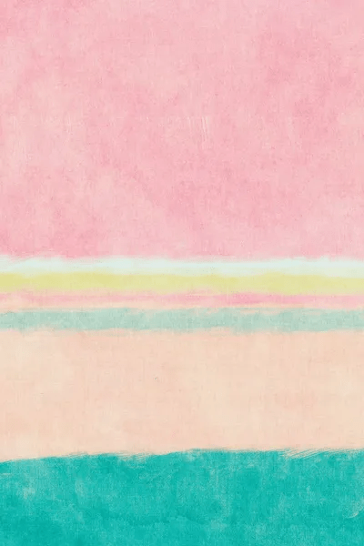 Rectangle Beach Blocks of Colo Canvas Art Print SD Graphics Studio