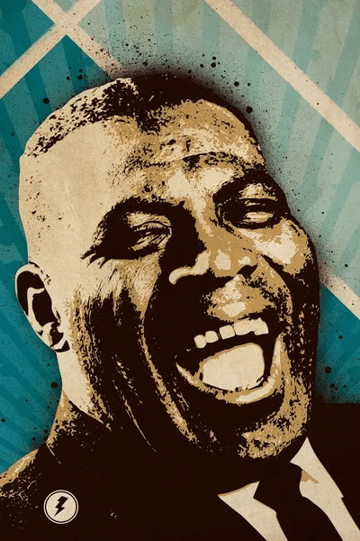 Howlin' Wolf Blues Art Print by Supanova iCanvas