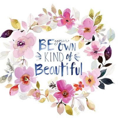 Be Your Own Kind of Beautiful Canvas Art by Stephanie Ryan iCanvas