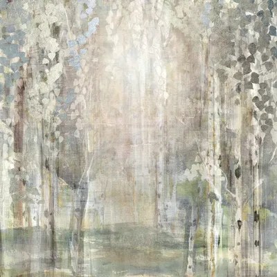 Birch Wood Clearing Canvas Art Print by Susan Jill iCanvas