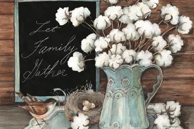 Cotton Pitcher Canvas Artwork by Susan Winget iCanvas