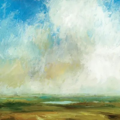 Rolling Hills Canvas Art Print by Suzanne Nicoll iCanvas