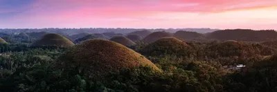 Chocolate Hills Sunset III Art Print by Matteo Colombo iCanvas