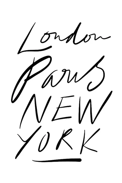 London Paris New York Canvas Art by The Love Shop iCanvas