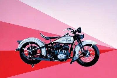 Motorcycle Canvas Art by Tara Barr iCanvas
