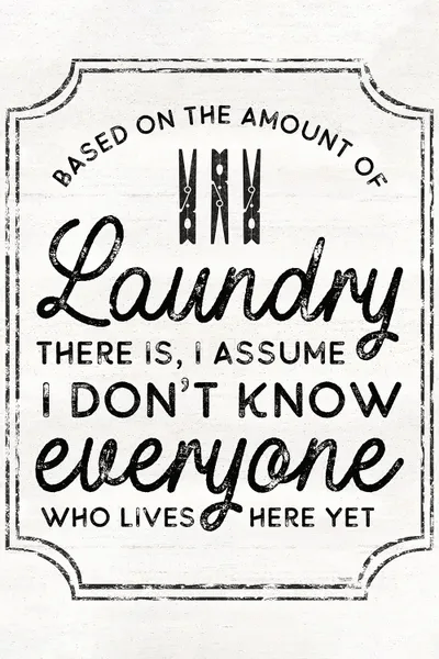 Laundry Art IBased on Amount Canvas Print by Tara Reed iCanvas