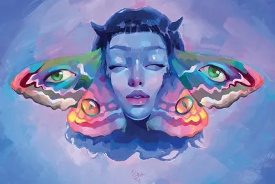 Ultra Vision Canvas Print by Eva Gamayun iCanvas