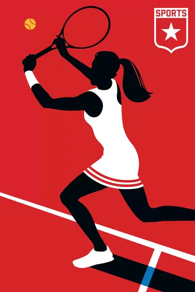 Sport Tennis Canvas Art Print by Bo Lundberg iCanvas